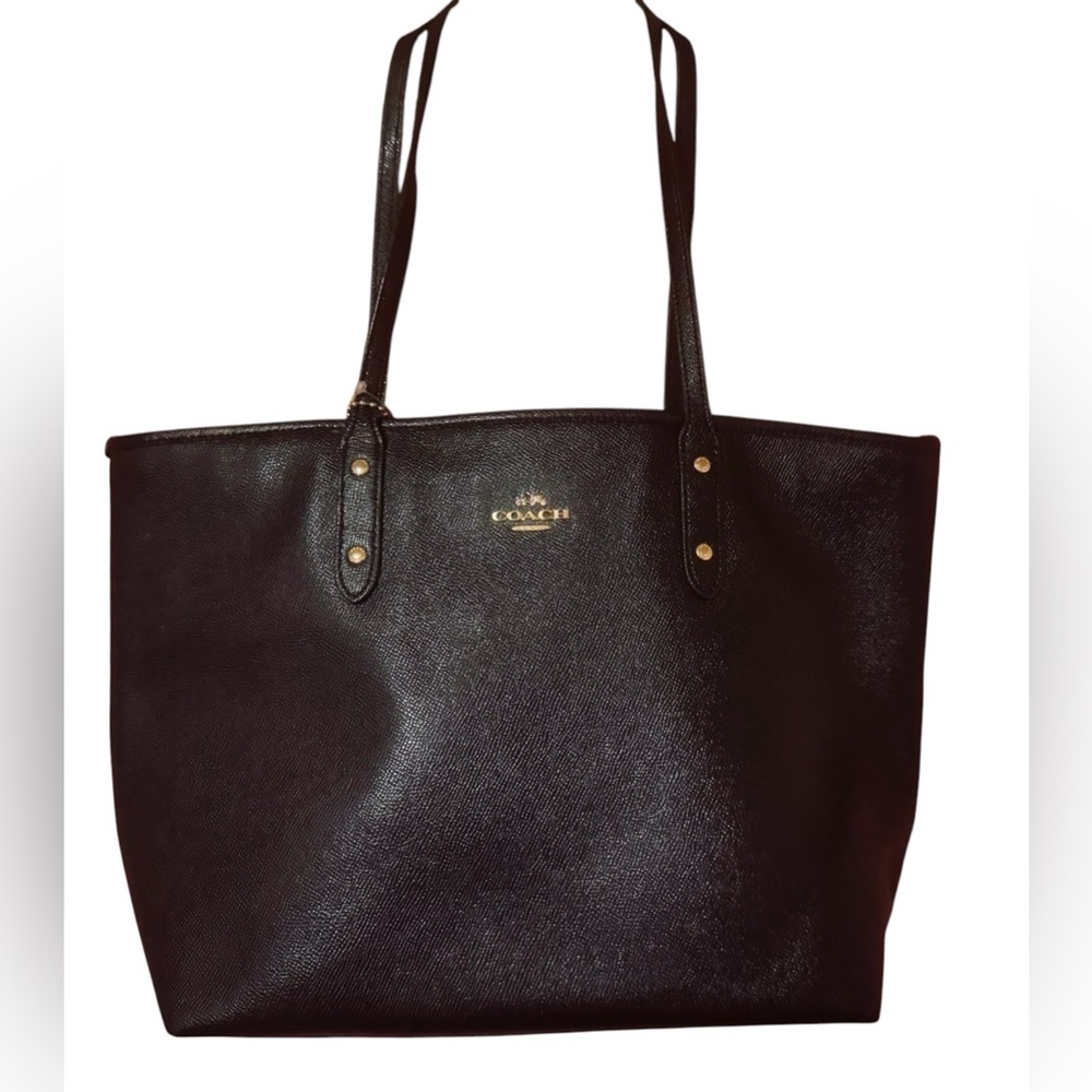 Coach Women's Crossgrain Leather City Zip Tote (B1723-F58846) Used condition